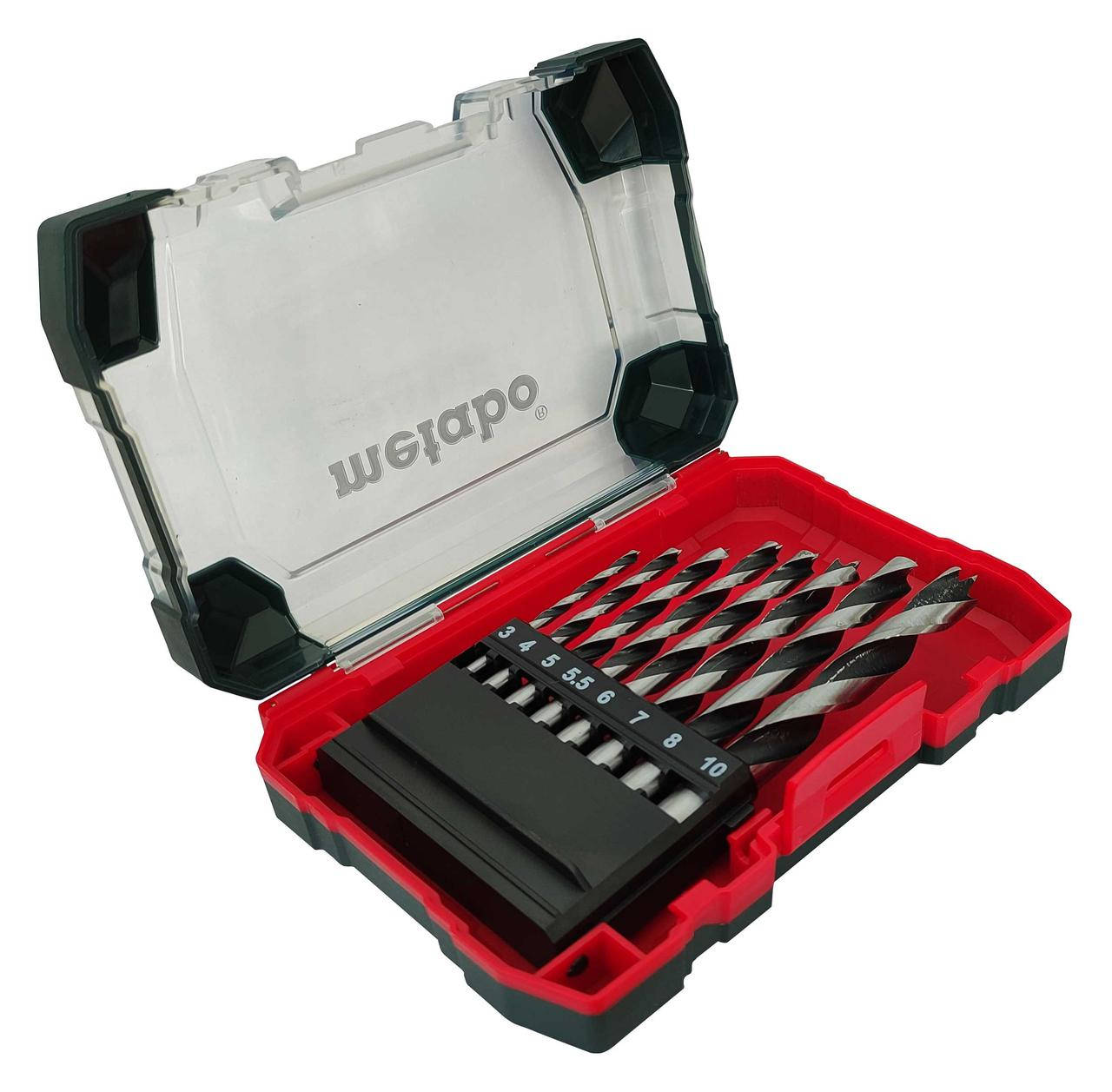 

Кассета со сверлами по дереву Metabo SP 8 предметов (626705000)