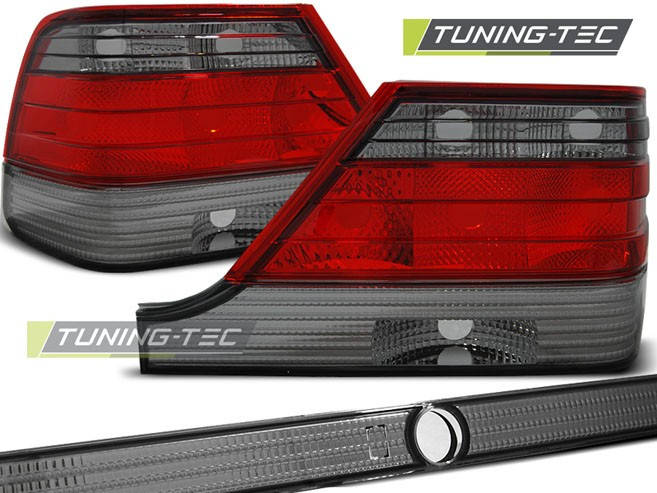 

Задние фонари для Mercedes S-Class W140 (1995-1998) красные+дымчатые тюнингованные (ЦЕНА ЗА ПАРУ)