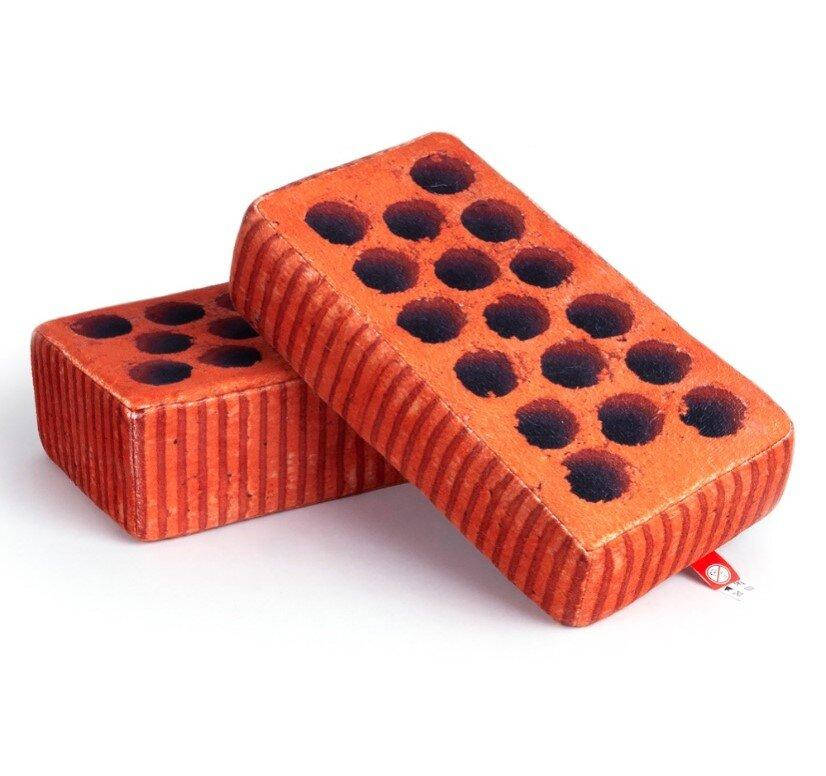 

Мягкая игрушка FANCY Кирпич 24 см (KIR0U), Красный