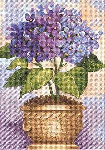 

"Hydrangea in Bloom" Dimensions. Набор для вышивания крестом (06959)