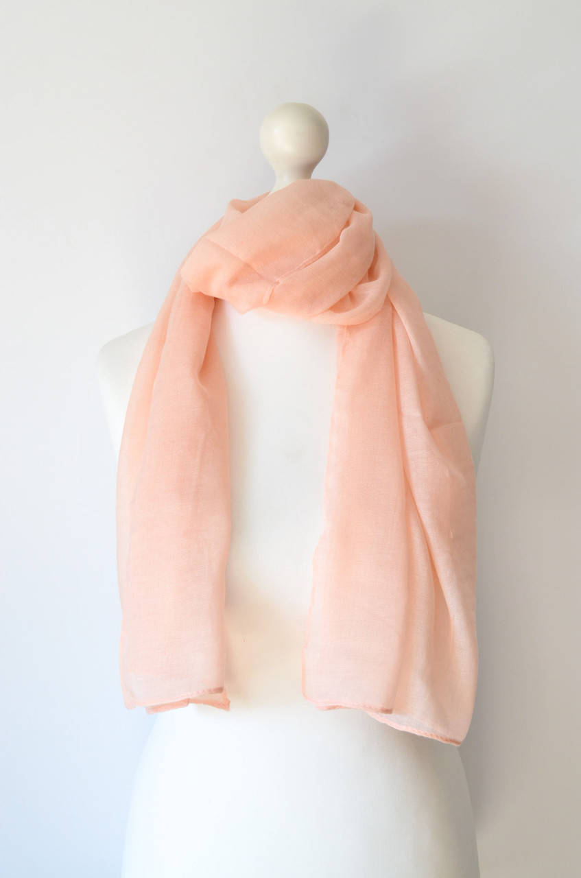 

Шарф SunEarly (персиковый), Разные цвета