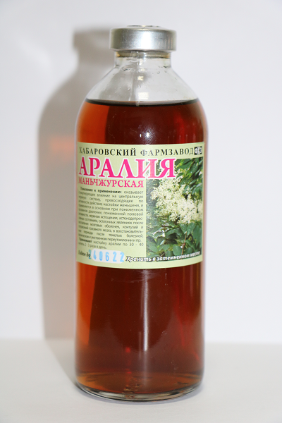 

Настойка Аралия маньчжурская