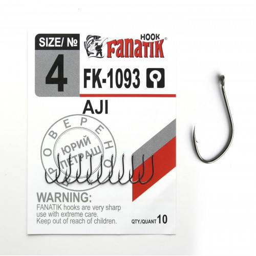 

Крючок Fanatik AJI FK-1093 №9