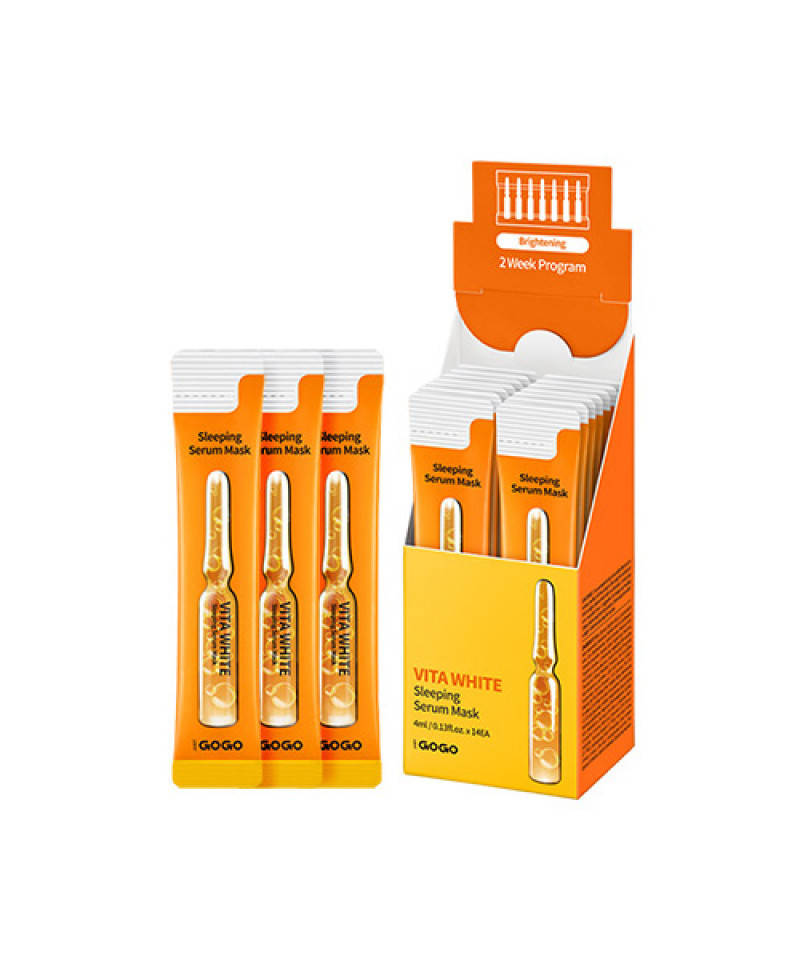 

Ночная ампульная маска JUST GOGO Sleeping Serum Mask 4ml