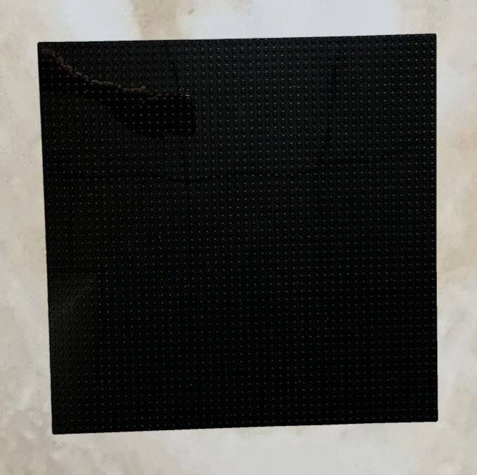 

Лего строительная пластина Lego поле 40х40 см 50*50 пина (Черная), Белый