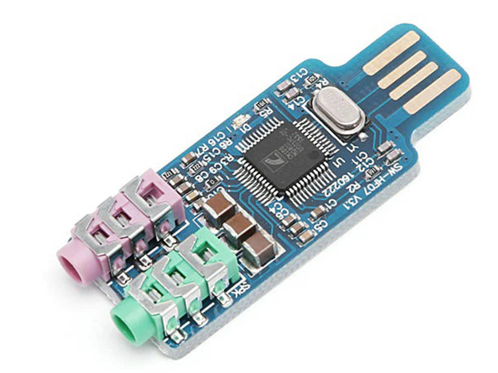 

Звуковая карта CM108 USB внешняя