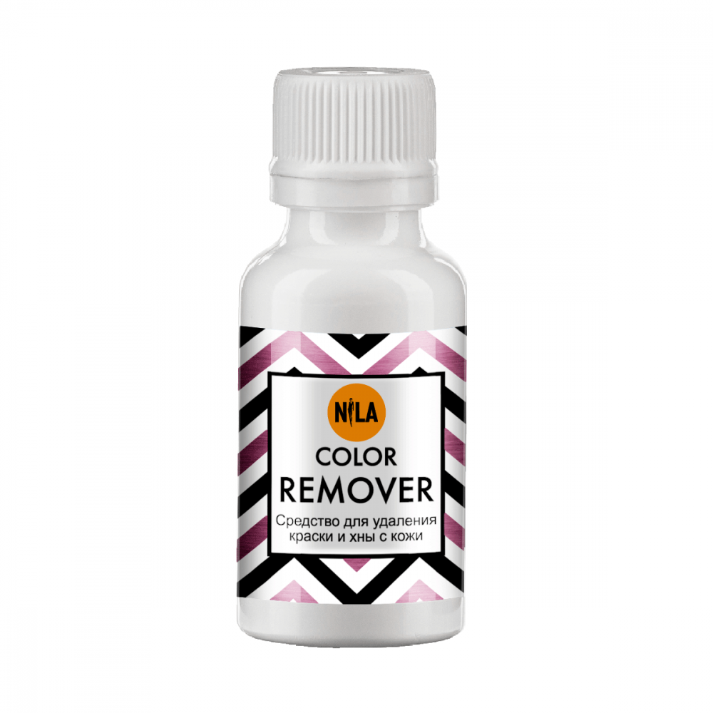 

Nila Color remover средство для удаления краски и хны с кожи, пластик+крышка, 30мл