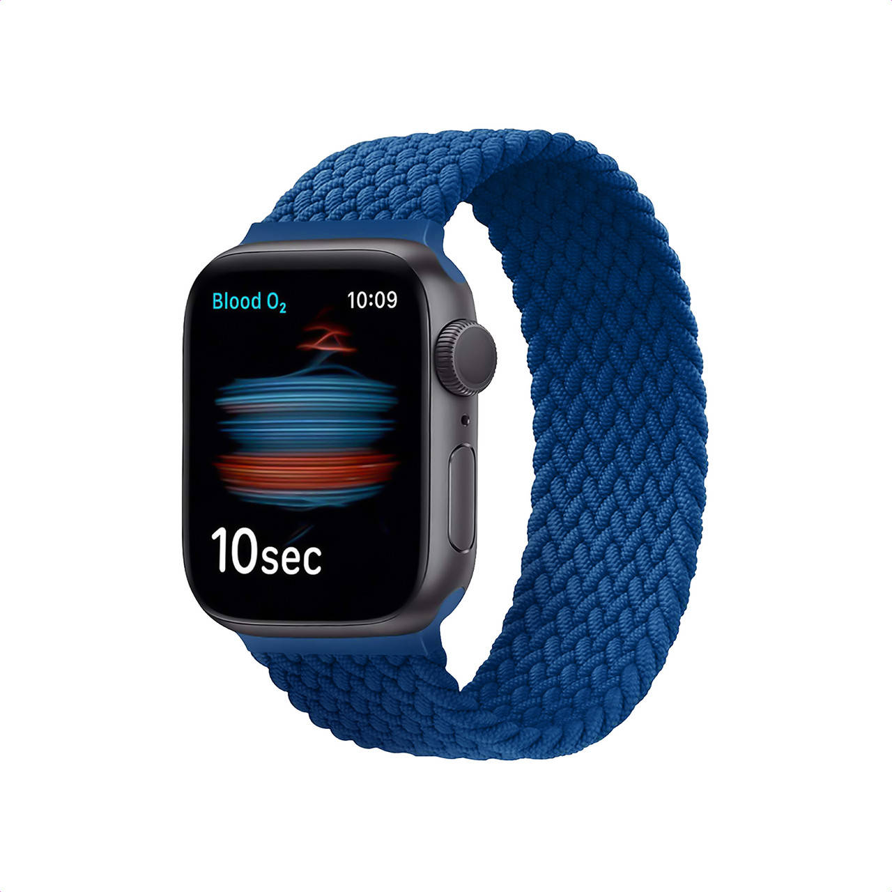

Нейлоновый ремешок Promate Fusion-40L для Apple Watch 38-40 мм 1/2/3/4/5/6/7/SE Blue