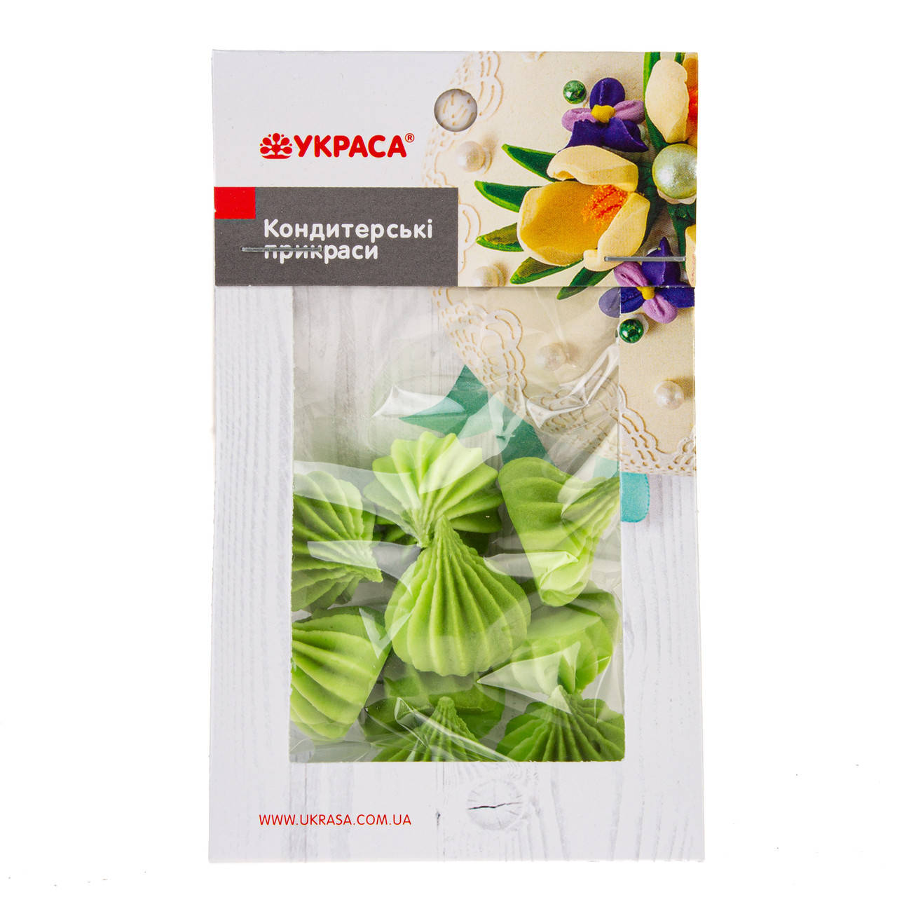 

Безе d=25 мм (9 шт) фисташково-салатовое