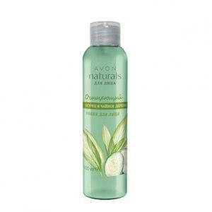 

Очищающий тоник для лица с огурцом и чайным деревом (100мл) Naturals AVON