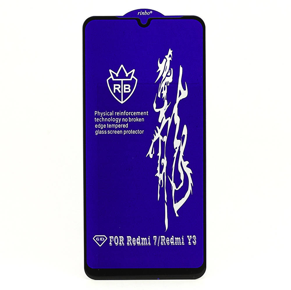 

Защитное стекло AVG 6D Full Glue для Xiaomi Redmi 7 полноэкранное черное