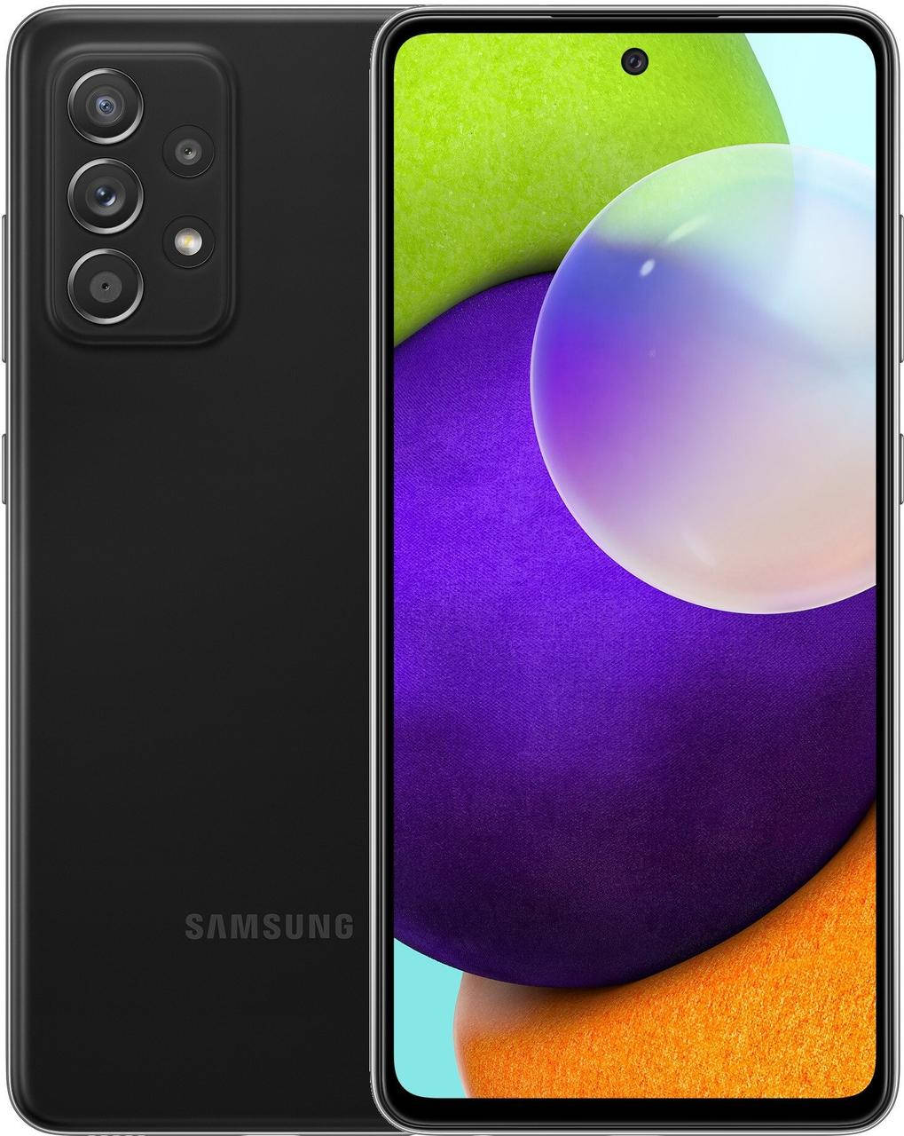 

Smartfon SAMSUNG Galaxy A52 6/128GB 6.5 90Hz Чорний/ Голубий/Фіолетовий SM-A525 смартфон, Сливовый