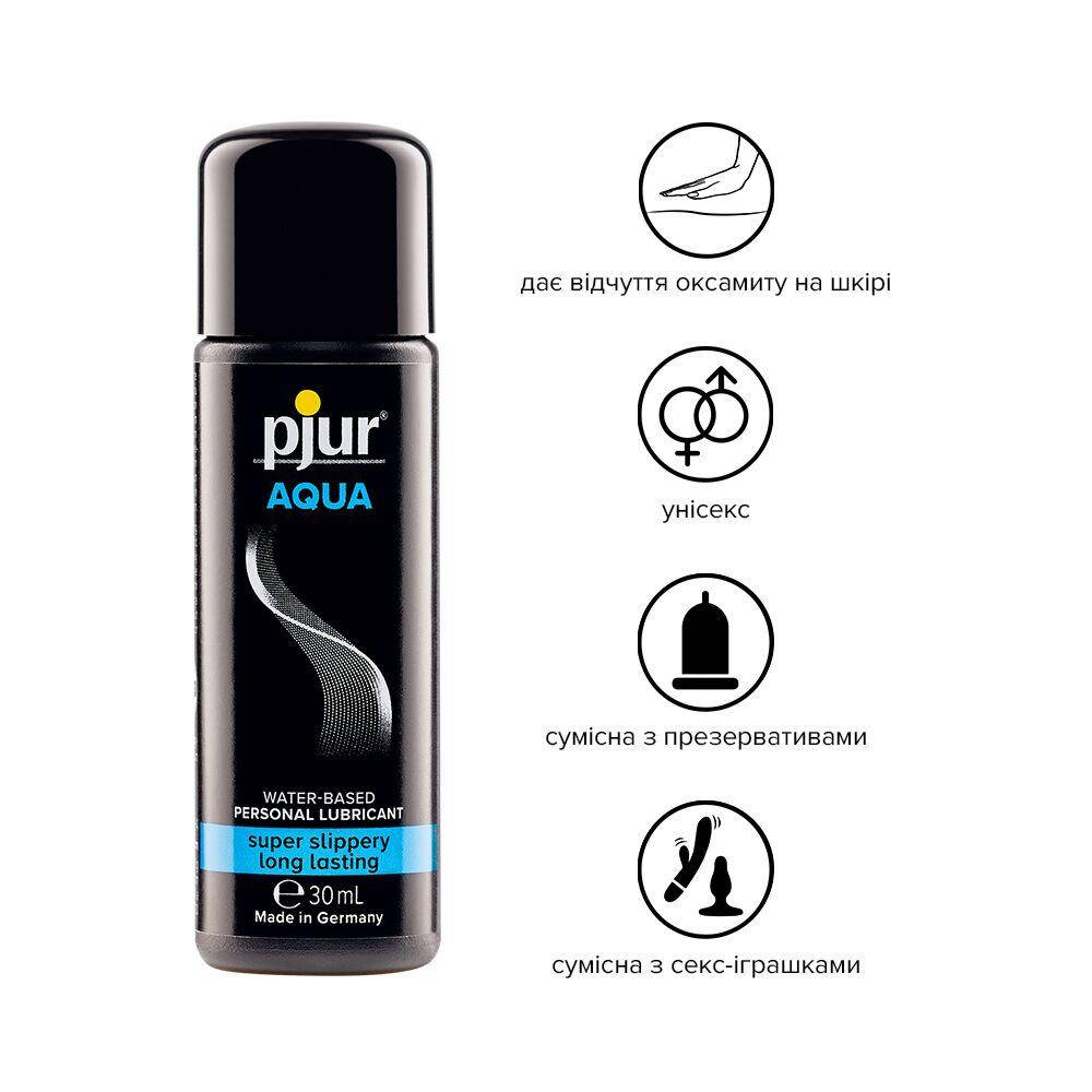 

Вагинальная смазка на водной основе Pjur Aqua Lubricant, 30 мл