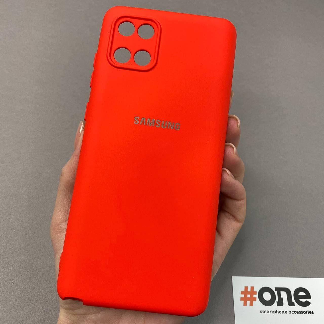 

Чехол для Samsung Galaxy Note 10 Lite с микрофиброй защитой камеры чехол на самсунг нот 10 лайт красный T5G