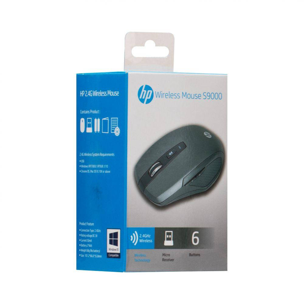 

Wireless Мышь HP S9000 Цвет Чёрно-Серый BF