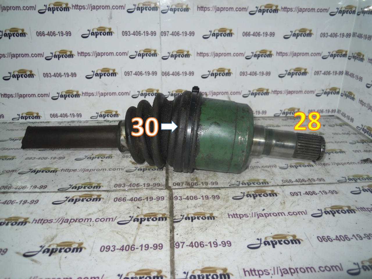 

Граната (шрус) внутренняя левая Mazda 626 GF 1997-2002г.в. 1.8+2.0 бензин 30 х 28 зубов