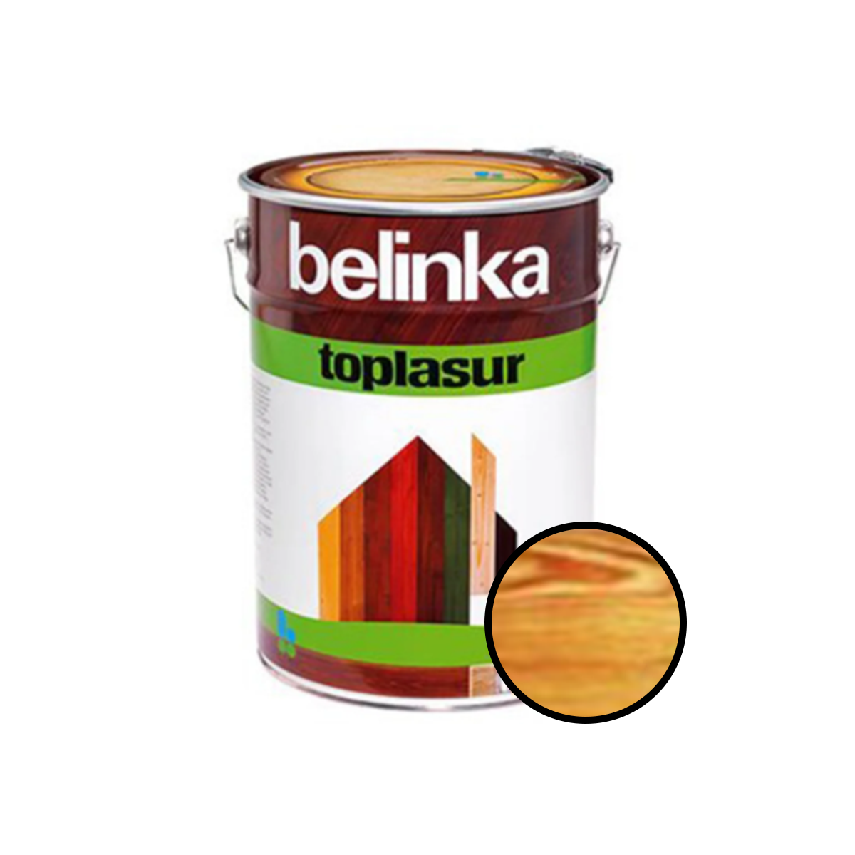 

Лазурь для дерева Belinka Toplasur №16 орех полуглянец 10л