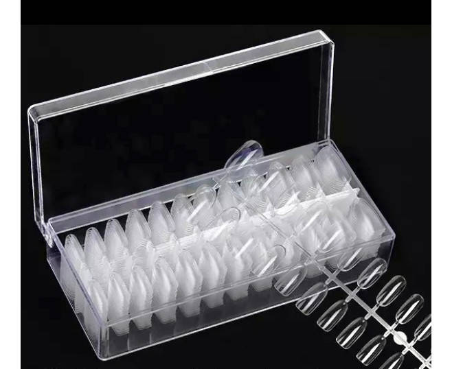 

Гелевые типсы для наращивания Овал