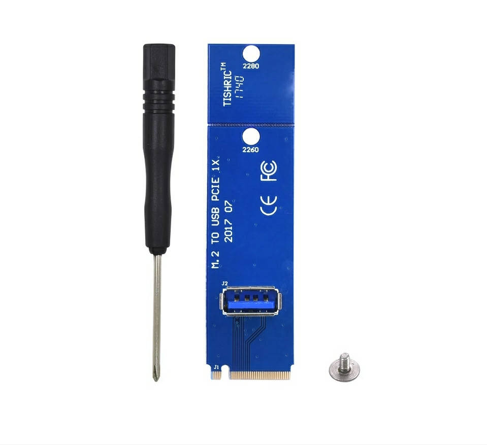 

Райзер Riser M2 to USB 3.0 для подключения райзера PCI-E 16x