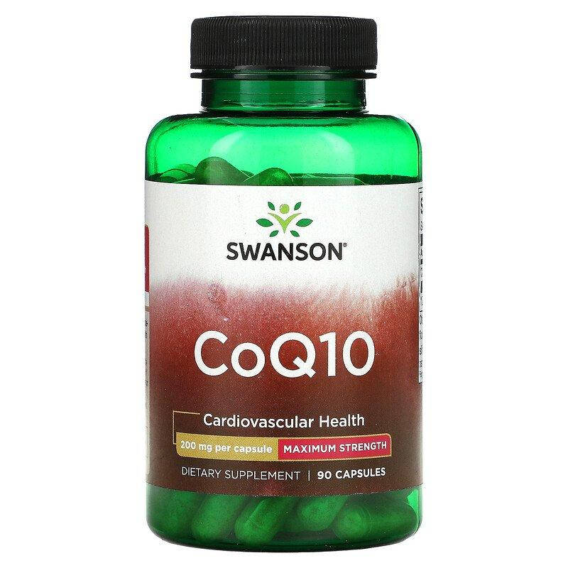 

Коэнзим Q10, Ultra CoQ10, Swanson, антиоксидантная поддержка сердца, 200 мг, 90 капсул