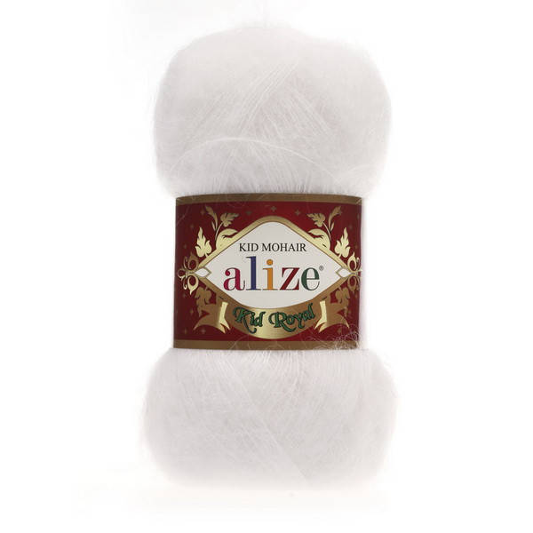 

55 Пряжа Alize Kid Royal белый