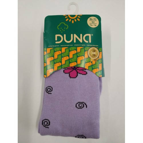 

Колготки дитячі DUNA (86-92 52) 439 14-16 БУЗКОВИЙ - 70% бавовна 27% поліамід 3% еластан