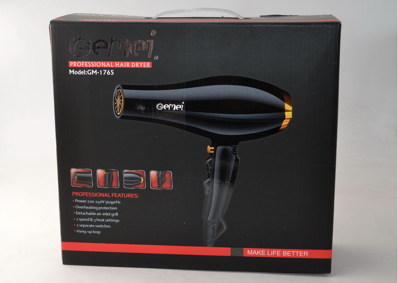 

Фен для волос Gemei GM 1765