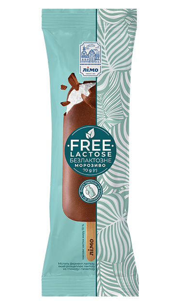

Морозиво ескімо "Безлактозне" з ароматом ванілі в кондитерській глазурі 70г 32шт
