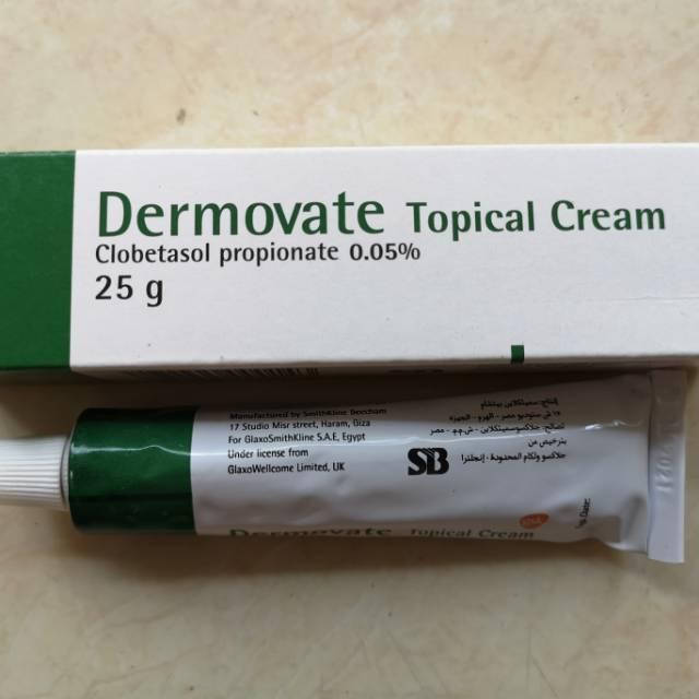 

Dermovate-дермовайт topical cream Египет-крем