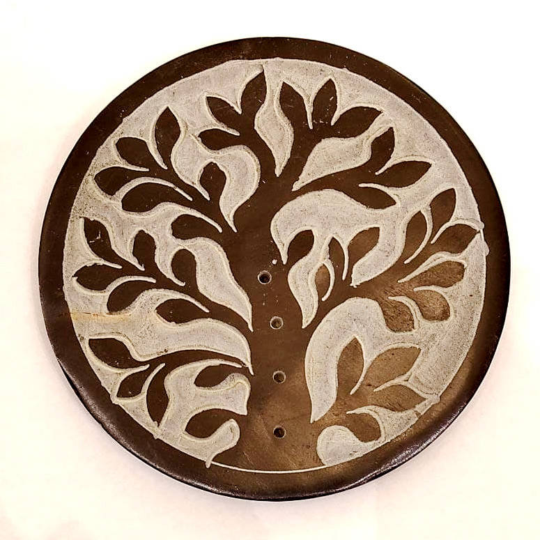 

Подставка для благовоний керамическая Дерево