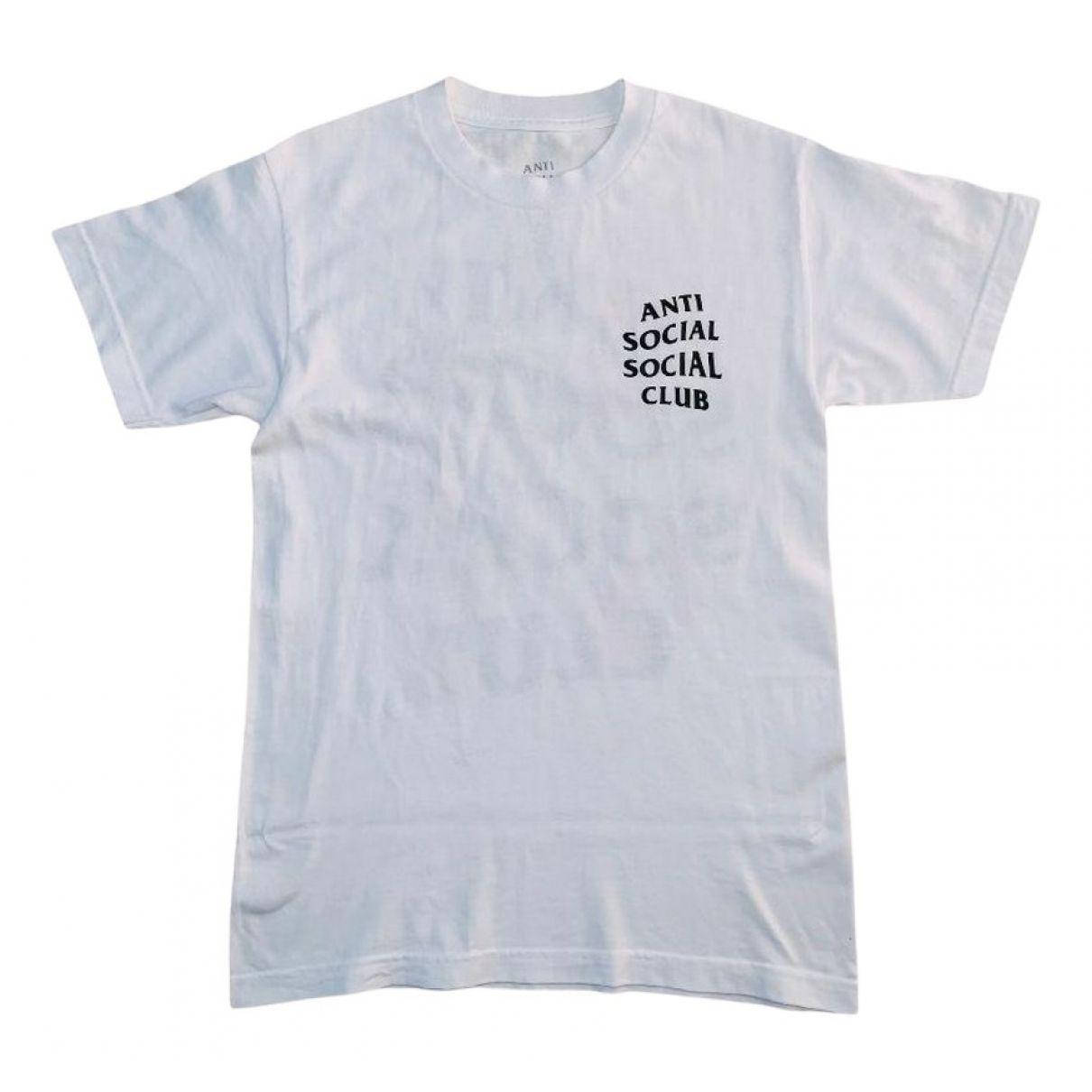 

Белая футболка Anti Social social club ASSC футболки АССК унисекс мужская женская