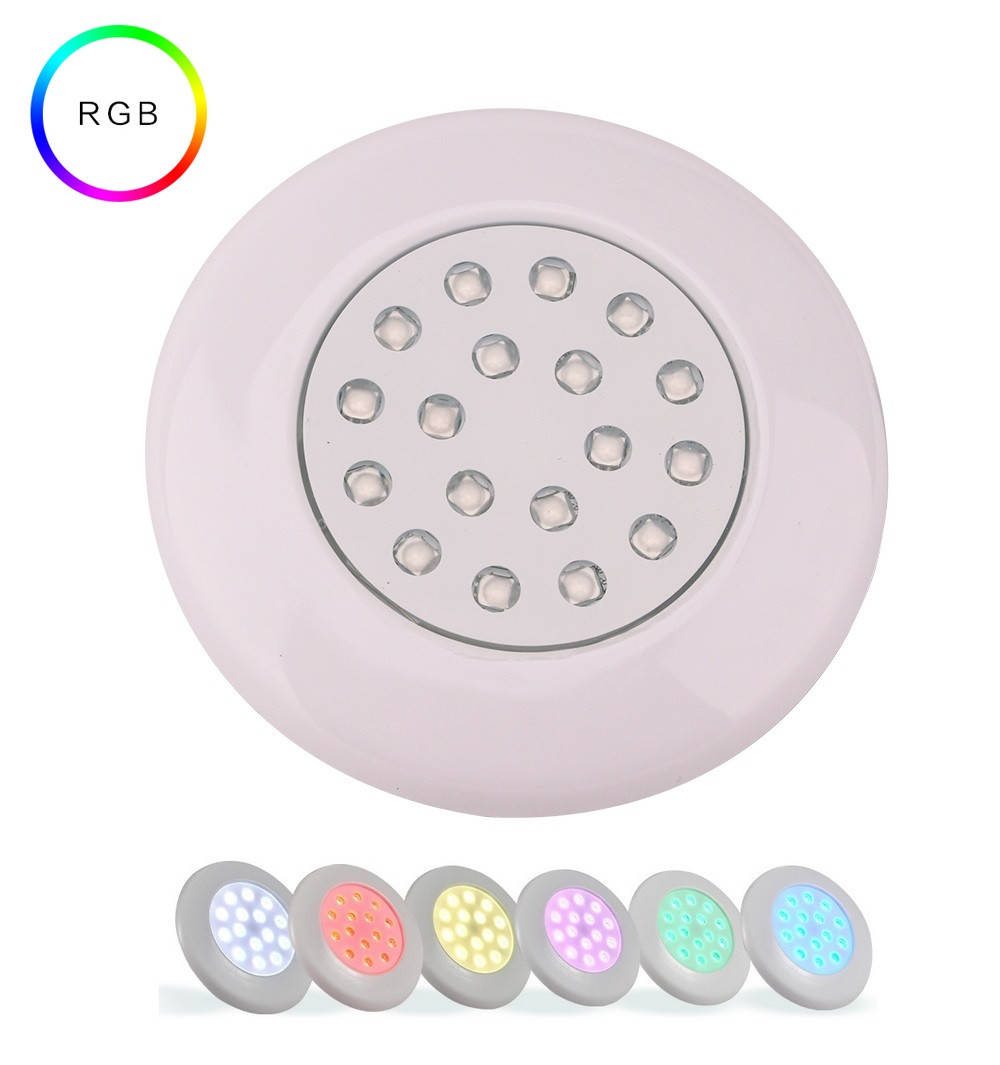 

Светильник подводный для бассейна UWD-2009 LED 9W RGB 12V размер 125мм*30мм IP68