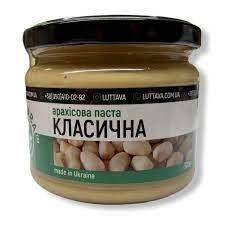 

АРАХІСОВА ПАСТА класична 300Г ТМ "ЛУТТАВА"