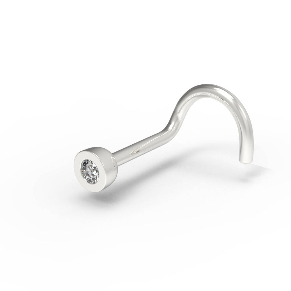 

Пирсинг в ноc из золота с бриллиантом Ювелірне Мистецтво Арт:503130ДБ-1,5