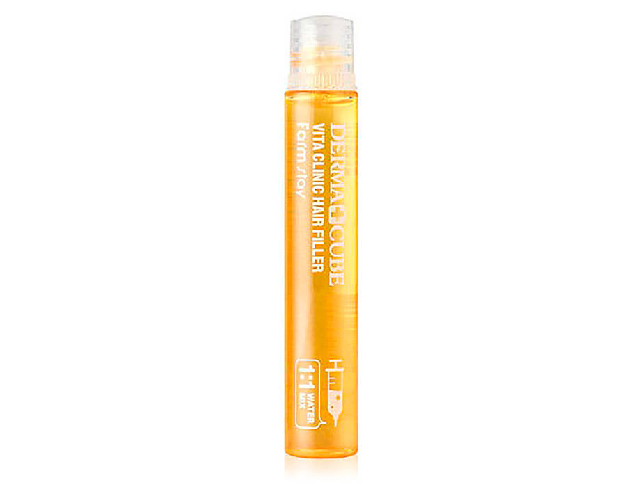 

Витаминный филлер для волос FarmStay Derma Cube Vita Clinic Hair Filler, 13мл (8809615881705)
