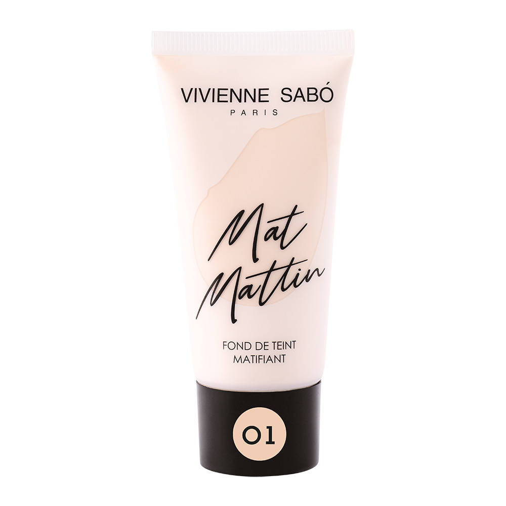 

Тональный крем Vivienne Sabo MAT MATTIN матирующий - №1