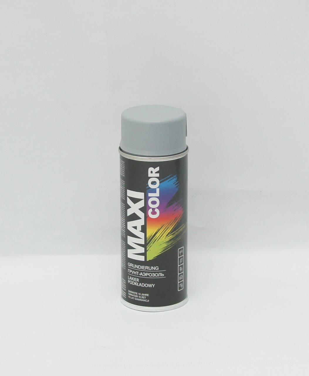 

Грунт в аэрозоле, серый Maxi Color (арт.МХ0001) 400 мл