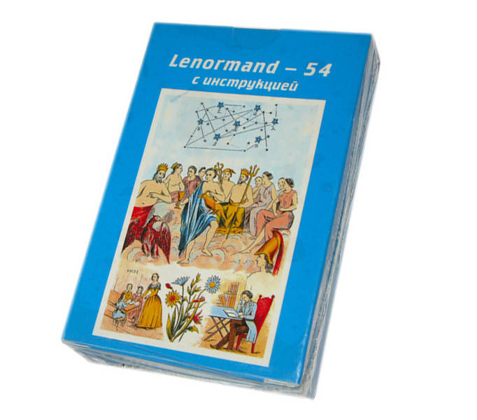 

Астро-мифологическая колода карт Lenormand -54 (Украина)