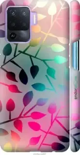

Чехол на Oppo Reno5 Lite Листья "2235c-2312-2448"