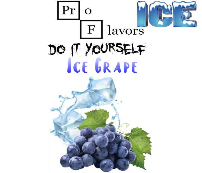 

Набор для замеса жидкости Pro Flavors Ice Grape 100 мл. 70/30, 3 мг/мл