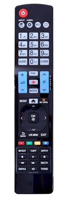 

Пульт для LG AKB74455403 SMART 3D, Черный