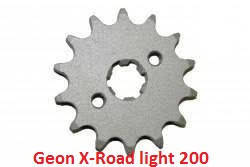 

Звезда передняя Geon X-Road light 200 (15 ЗУБЬЕВ) Тяговая звезда.
