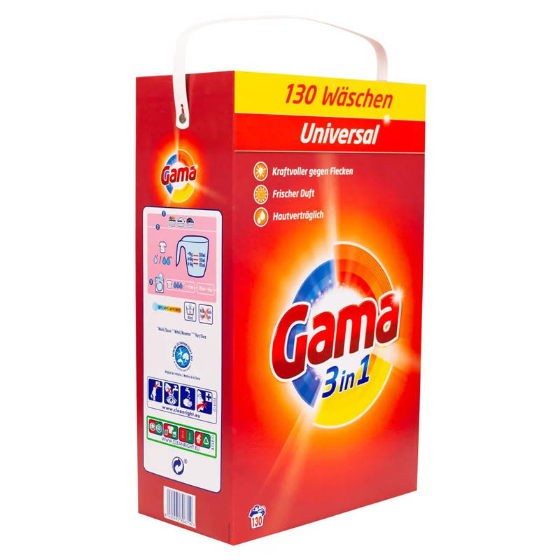 

Стиральный порошок GAMA 8,45 кг