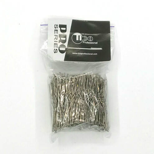 

Шпильки Tico Professional 50мм серебристые волнистые с наконечником 100гр, Серебристый