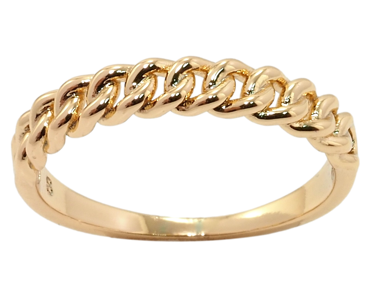 

Кольцо Xuping Позолота 18K "Узор цепочка" р.16.5,18,19