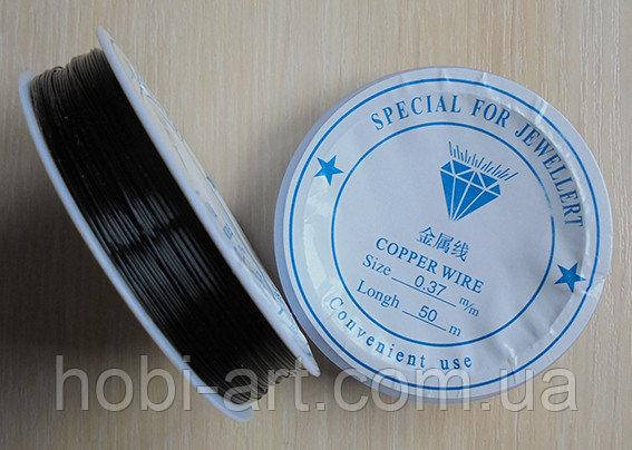 

Проволока кольорова 0,3мм, 40-50м. № 02 Чорна (РО-025)