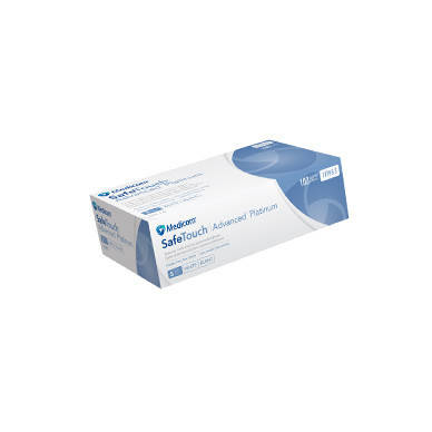 

Перчатки нитриловые без пудры Medicom SAFETOUCH® WHITE белые, , 100 шт/1 уп, Белый