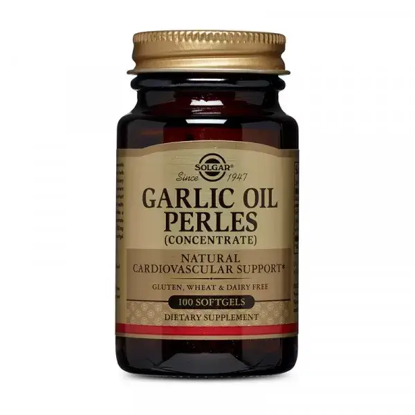 

Масло чесночное в капсулах Solgar Garlic Oil Perles 100 softgels