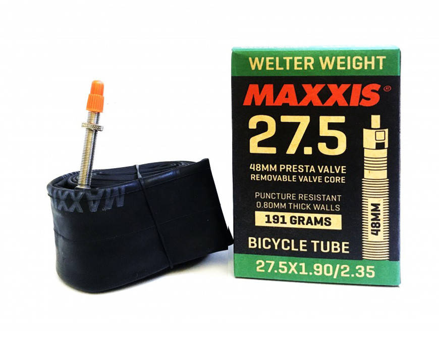 

Камера велосипедная MAXXIS Welter Weight 27.5" x 1.90-2.35" FV (Presta)