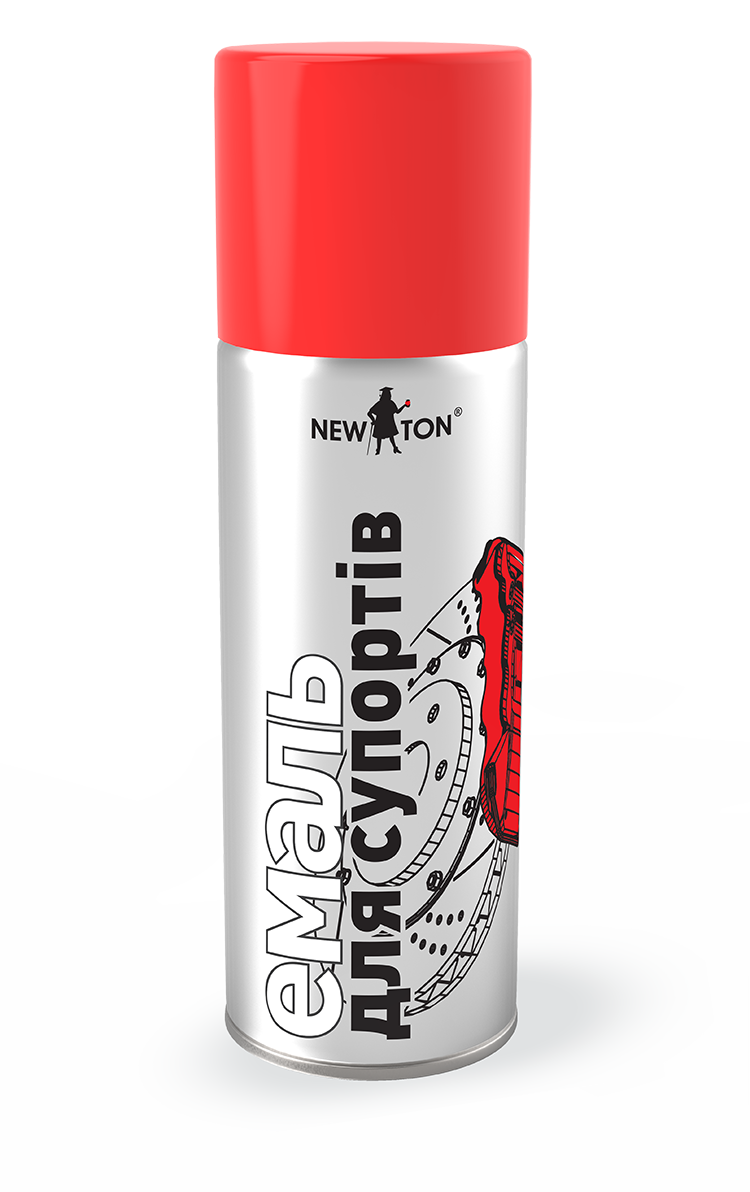 

Краска для суппортов красная Newton 400мл